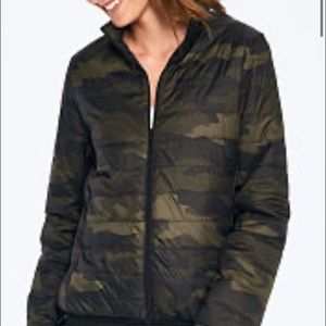 Victoria Secret PINK Camo Packable Puffer NWT